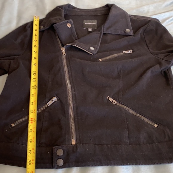 Liverpool Moto Jacket size Large Petite - Picture 8 of 12